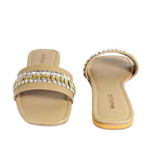 Women Formal Slippers - 40935S - Slippers - Walkeaze